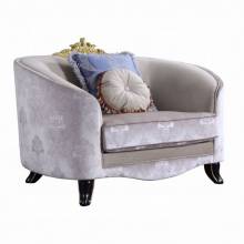Sheridan Chair w/2 Pillows - 53947 - Cream Fabric