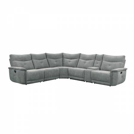 9509DG*6LRRR 6-Piece Modular Reclining Sectional