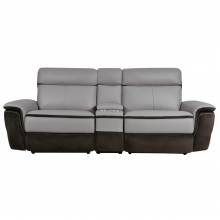 8318-2CNPW* Power Double Reclining Love Seat with Center Console