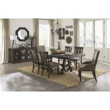 5799-86*5 5PC SETS Dining Table + 4 Side Chairs