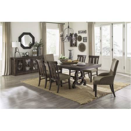5799-86*7 7PC SETS Dining Table + 4 Side Chairs + 2 Arm Chairs