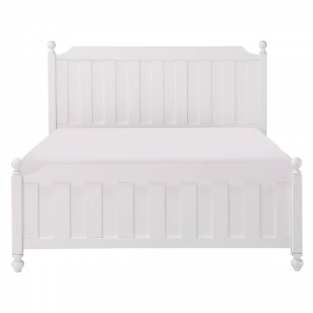 1803W-1* Queen Bed, White