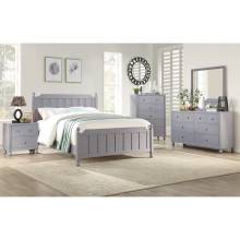 1803GYF-1*4 4PC SETS Full Bed + Night Stand + Dresser + Mirror
