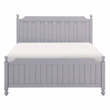 1803GY-1* Queen Bed, Gray