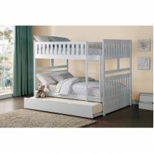 B2053FFW-1*R Full/Full Bunk Bed with Twin Trundle