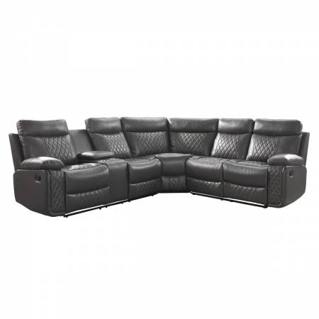 9599GRY*SC 3-Piece Reclining Sectional