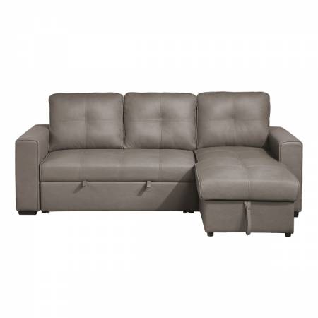 9569NFTP*SC 2-Piece Reversible Sectional with Pull-out Bed and Hidden Storage