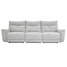 9509MGY-3PWH* Power Double Reclining Sofa with Power Headrests
