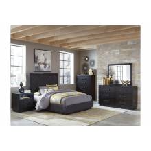 5424K-1CK*4 4PC SETS California King Bed + NS + D + M