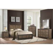 1695K-1CK*4 4PC SETS California King Bed + NS + D + M