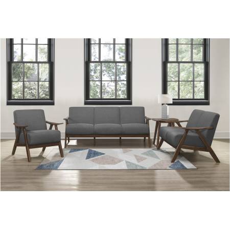 1138GY*3 3PC SETS Sofa + Love Seat + Accent Chair