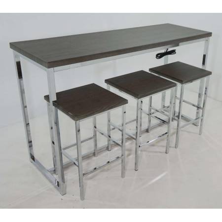 182255 4 PC COUNTER HT TABLE SET