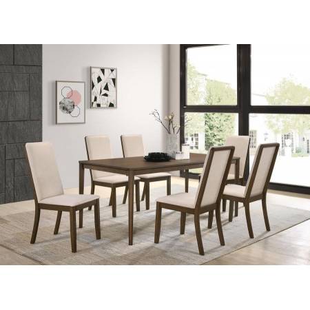 109841-S7 7PC SETS DINING TABLE + 6 CHAIRS