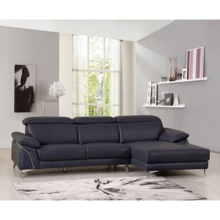 727 - Blue Sectional