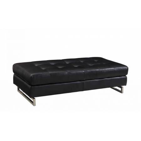 8136 - Black Ottoman