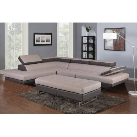 8136 - Two-Tone Sectional LAF