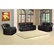6967 - Brown 2PC SETS Sofa + Loveseat
