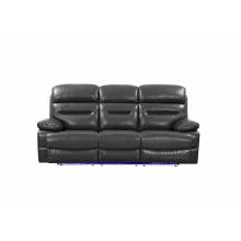 9442 - Gray Power Reclining Sofa
