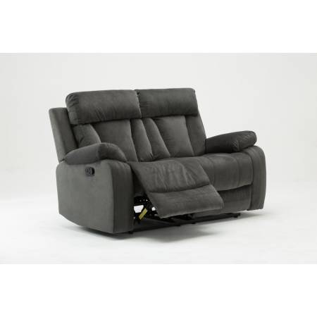 9760 - Gray Loveseat