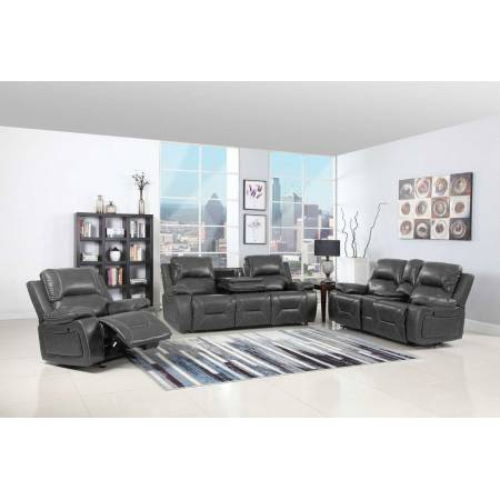 9422 - Gray 2PC SETS Sofa + Loveseat