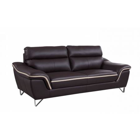 168 - Brown Sofa