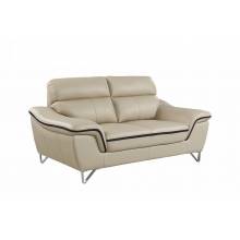 168 - Beige Loveseat