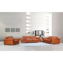 692 - Camel 2pc sets Sofa + Loveseat