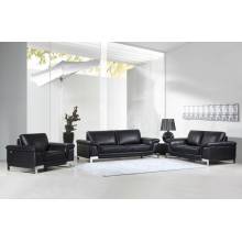 411 - Black 2pc sets Sofa + Loveseat