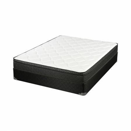 350370F Laguna III Euro Top Full Mattress Grey