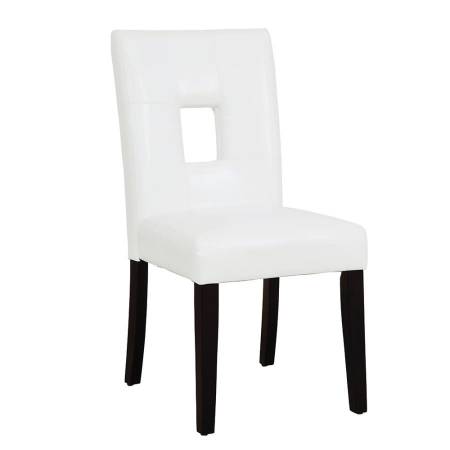 103612WHT DINING CHAIR