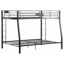 38005 Limbra Sandy Black Metal Full XL/Queen Bunk Bed
