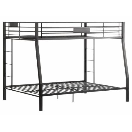 38005 Limbra Sandy Black Metal Full XL/Queen Bunk Bed