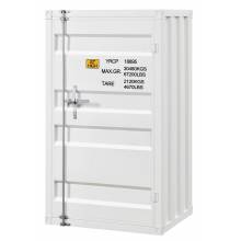 35910 Cargo White Metal Chest w/Single Door