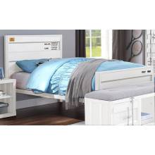 35905F Cargo White Metal Full Bed