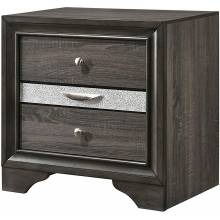 Naima Nightstand in Gray - Acme Furniture 25973