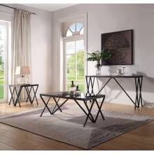 Magenta Coffee Table in Black & Glass - Acme Furniture 87155
