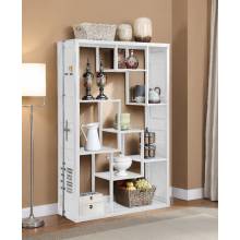 Cargo Shelf Rack / Book Shelf in White - Acme Furniture 77888