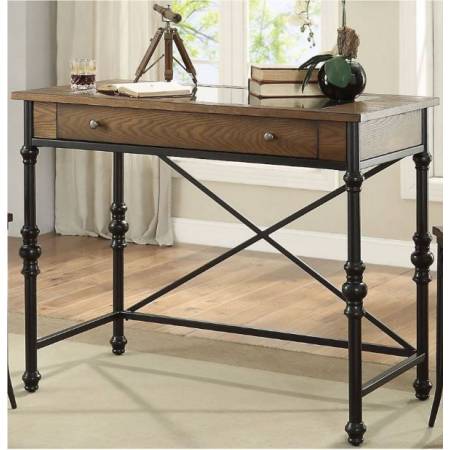 Jalisa Counter Height Table in Walnut & Black - Acme Furniture 72350