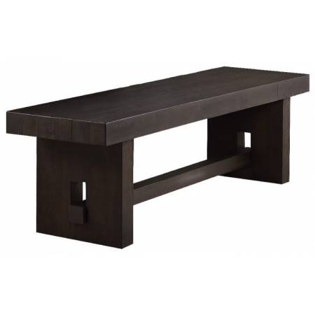 Haddie Bench in Distressed Walnut - Acme Furniture 72213