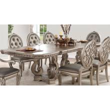 Northville Antique Gold Wood Dining Table
