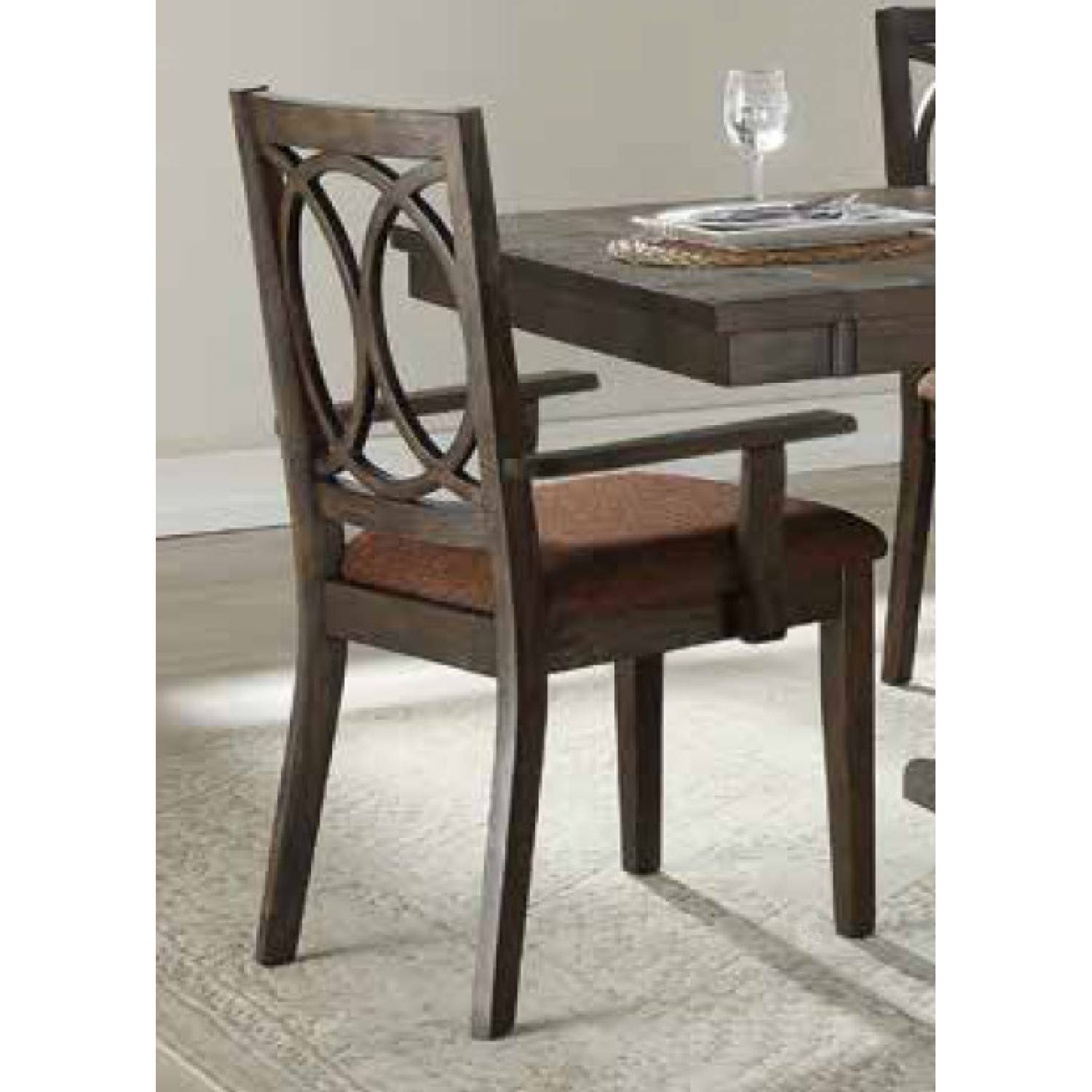 Espresso wood online chairs