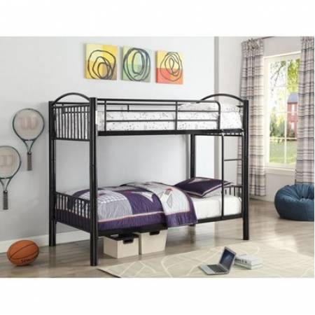 Cayelynn 37385BK Twin/Twin Bunk Bed