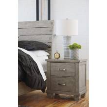 B639 Naydell Two Drawer Night Stand