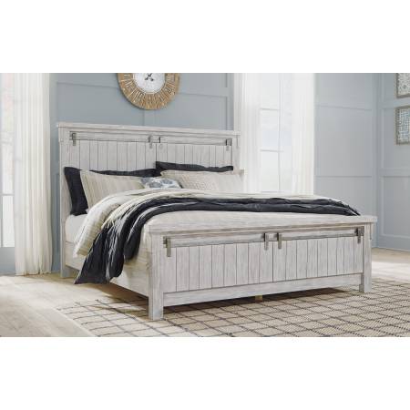 B740 Brashland King Panel Bed