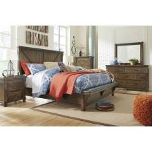 B718 Lakeleigh 4PC SETS Queen Panel UPH Bed