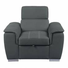 8228GY-1 Chair with Pull-out Ottoman Ferriday