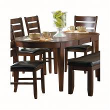 586-76 Oval Dining Table Ameillia