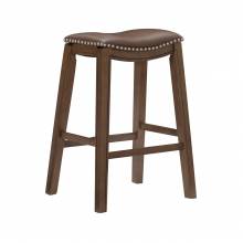 5682BRW-29 29 Pub Height Stool, Brown Ordway