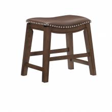 5682BRW-18 18 Dining Stool, Brown Ordway