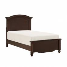 2058CT-1* Twin Bed, Espresso Meghan